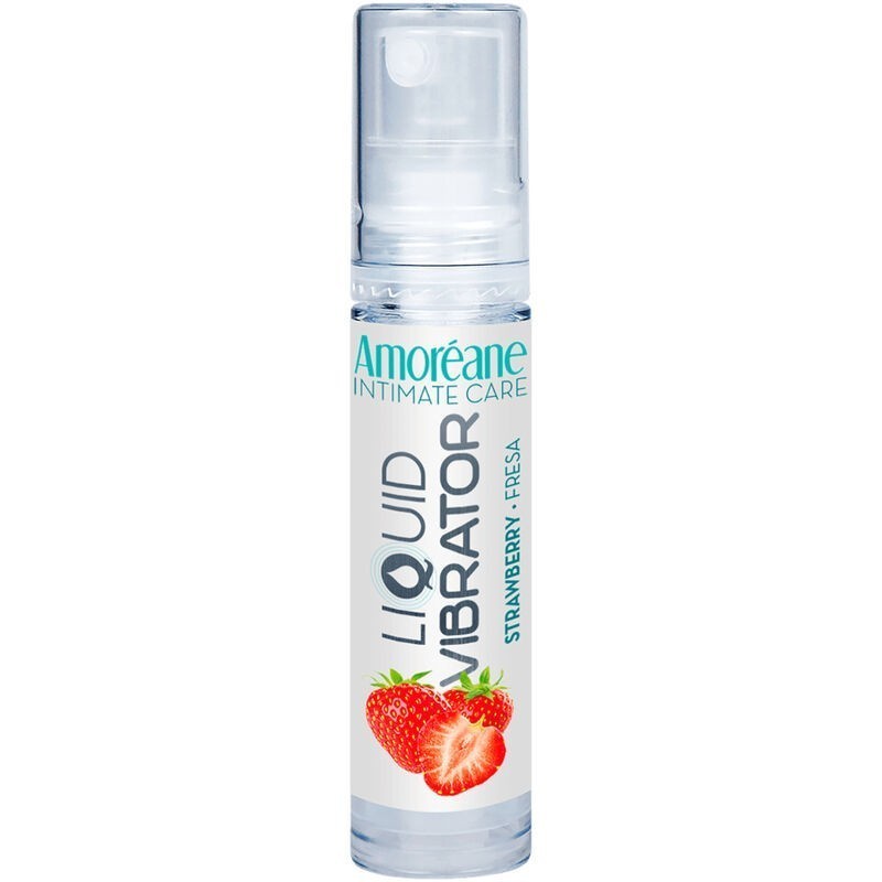 AMOREANE - LIQUIDE VIBRANT FRAISE 10 ML AMOREANE - LIQUIDE VIBRANT FRAISE 10 ML