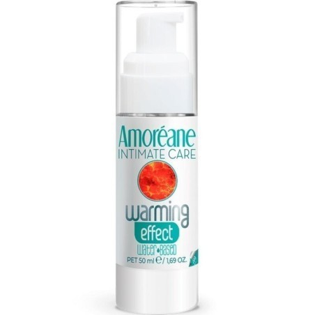AMOREANE - LUBRIFIANT À BASE DEAU À EFFET CHALEUR 50 ML