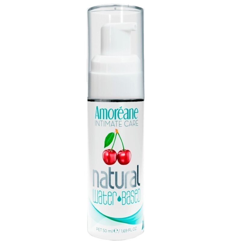 AMOREANE - LUBRIFIANT À BASE DEAU CERISE 50 ML AMOREANE - LUBRIFIANT À BASE DEAU CERISE 50 ML