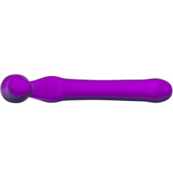 QUEENS STRAP-ON SOUPLE VIOLET TAILLE M