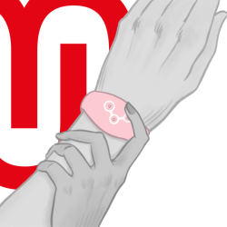 Montre à technologie sans fil pour sextoys WEARWATCH