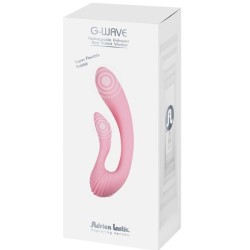 VIBRATEUR G-WAVE DUAL RABBIT ROSE