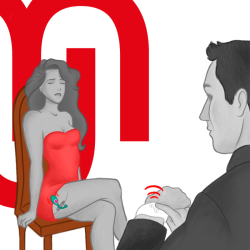 Montre à technologie sans fil pour sextoys WEARWATCH