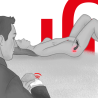 Montre à technologie sans fil pour sextoys WEARWATCH