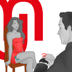 Montre à technologie sans fil pour sextoys WEARWATCH