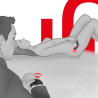 Montre à technologie sans fil pour sextoys WEARWATCH