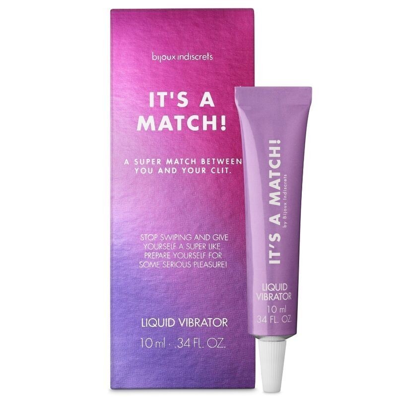 BIJOUX - CEST UN VIBRATEUR LIQUIDE MATCH 10 ML BIJOUX - CEST UN VIBRATEUR LIQUIDE MATCH 10 ML