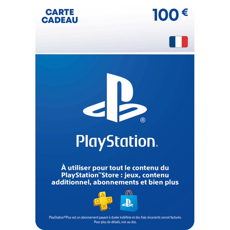 Carte cadeau playstation store