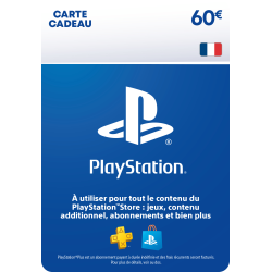 Carte cadeau playstation store