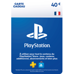 Carte cadeau playstation store