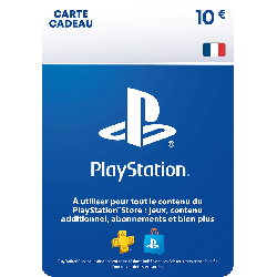 Carte cadeau playstation store