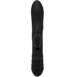 VIBRATEUR TWISTER ET MASSEUR ROTATEUR LAPIN NOIR