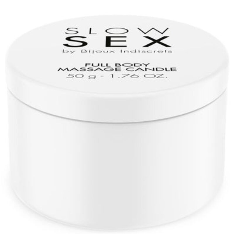 BIJOUX - SLOW SEX BOUGIE DE MASSAGE CORPS 50 G BIJOUX - SLOW SEX BOUGIE DE MASSAGE CORPS 50 G