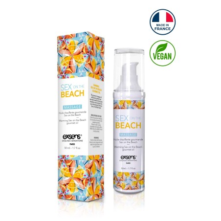 Huile de massage Sex on the Beach - Huile chauffante Gourmande - 50ML