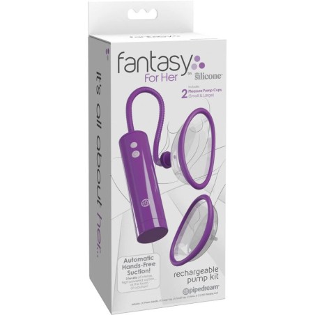 KIT D''ASPIRATION DE CLITORIS RECHARGEABLE TAILLE S/L