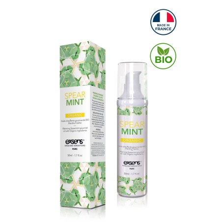 Spear Mint - Huile de massage chauffante Gourmande Menthe Fraîche BIO