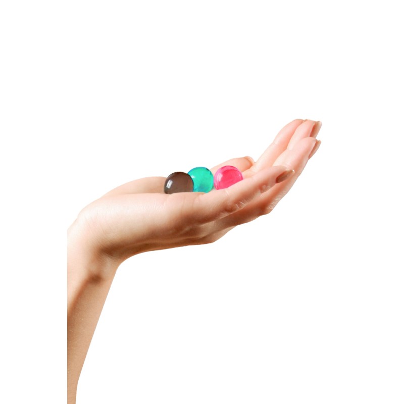 Mélange de 6 boules brésiliennes de massage effet chaud et froid