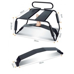 Tabouret sexuel avec dildo