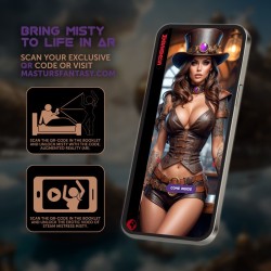 Misty Steam Mistress – Masturbateur Réalité Augmentée steampunk