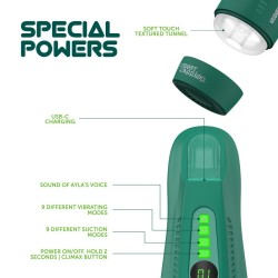 Alya Forest Warrior – Masturbateur masculin en réalité augmentée