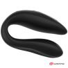 VIBROMASSEUR DUAL PLEASURE TECNOLOG A WATCHME NOIR/OR