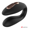 VIBROMASSEUR DUAL PLEASURE TECNOLOG A WATCHME NOIR/OR