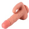 Gode vibrant avec stimulateur de clitoris Hayden 16cm avec télécommande