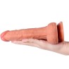 Gode vibrant avec stimulateur de clitoris Hayden 16cm avec télécommande