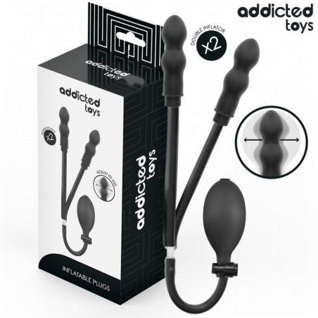 PLUG ANAL DOUBLE GONFLABLE MODÈLE 1