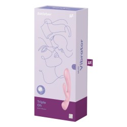 Vibromasseur vibration Hybride Triple Oh