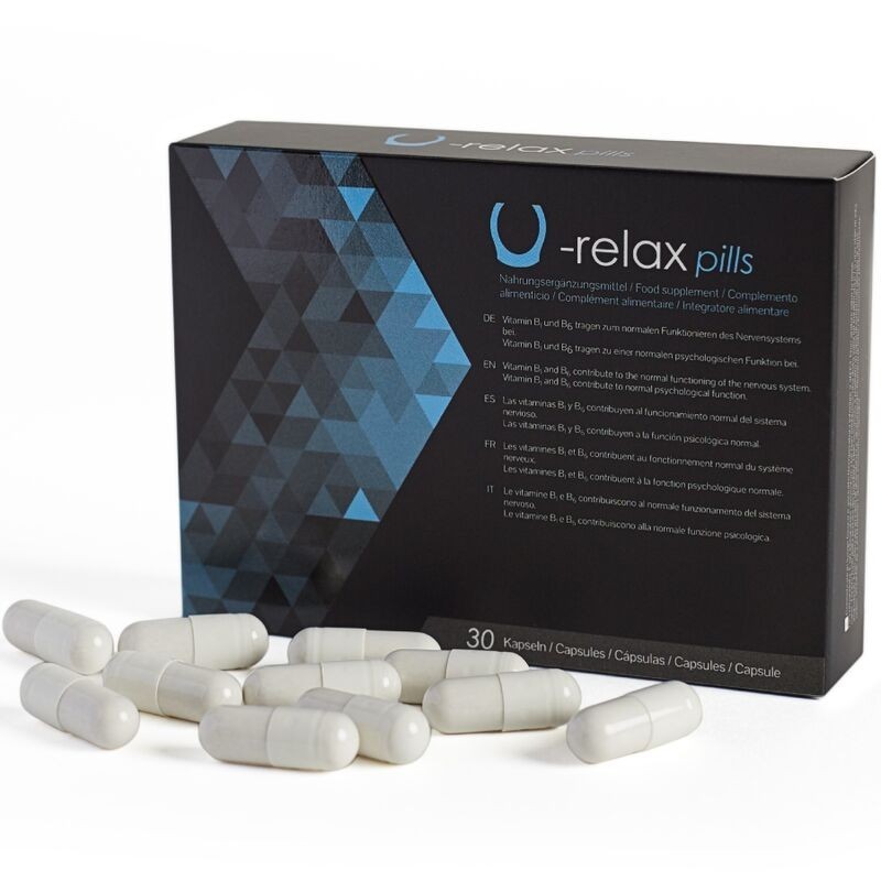 500 COSMETICS - CAPSULES U-RELAX RELAXATION ET REDUCTION DE LANXIETE - 30 CAPSULES.