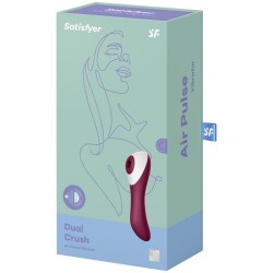 Stimulateur de clitoris impulsions d'air Dual Crush