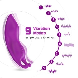 ARMONY - HONEYBEE WEARABLE PANTIES VIBRATEUR G-SPOT TÉLÉCOMMANDE VIOLET