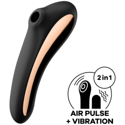 Stimulateur de clitoris air pulsé Dual Kiss