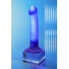 Dildo lumineux violet - Strap-On-Me
