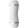 MASTURBATEUR DOUBLE VAGIN ET BOUCHE BLANC