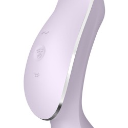 Stimulateur de clitoris à air pulsé Curvy Trinity