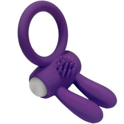 ARMONY - MR BUNNY ANNEAU VIBRATEUR SILICONE VIOLET