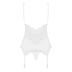 810-COR-2 Guêpière - Blanc