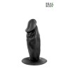 Plug anal réaliste noir 11 cm - Real Tim