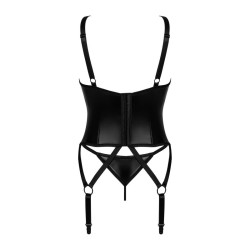 Armares guêpière et string - Noir