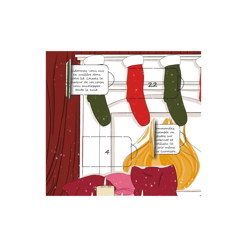 Calendrier de l'Avent spécial couple - Carta Sutra