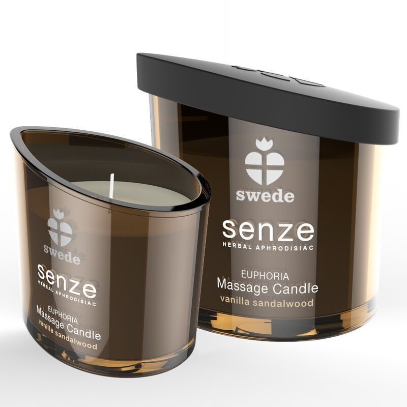 SWEDE - BOUGIE DE MASSAGE SENZE EUPHORIA - VANILLE, BOIS DE SANTAL SWEDE - BOUGIE DE MASSAGE SENZE EUPHORIA - VANILLE, BOIS DE SANTAL