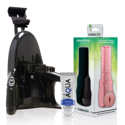 Masturbateur  vagin Go Pink Lady Surge + Lancement universel + Lubrifiant