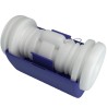 MASTURBATEUR POUR HOMME DJ LADY AVEC VIBRATION 5 RÉGLAGES VIOLET