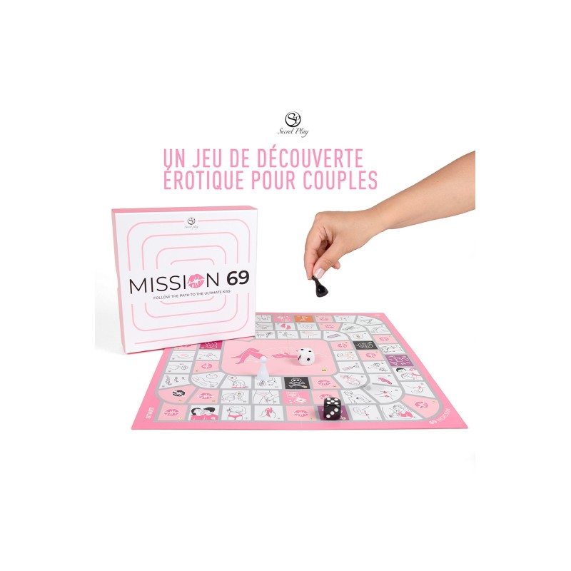 Mission 69 - Jeu de société coquin pour couples