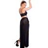 Ensemble top et jupe longue fendue