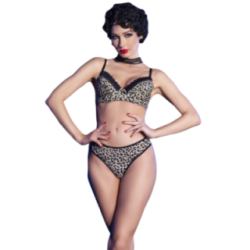 CHILIROSE - CR 4727 BIKINI 2 PIÈCES WILDCAT
