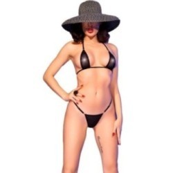 CHILIROSE - CR 4840 MICRO BIKINI NOIR