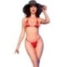 CHILIROSE - CR 4840 MICRO BIKINI ROUGE